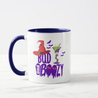 Taza de Halloween mala y borracha, regalo de taza 