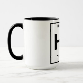 Taza de Handwavium - blanco y negro