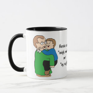 Taza de Hanukkah o de cumpleaños o de cualquier dí