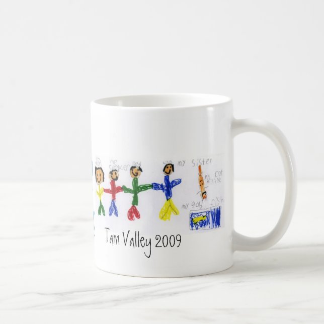 Taza de Harte de la chaqueta de punto (Derecha)