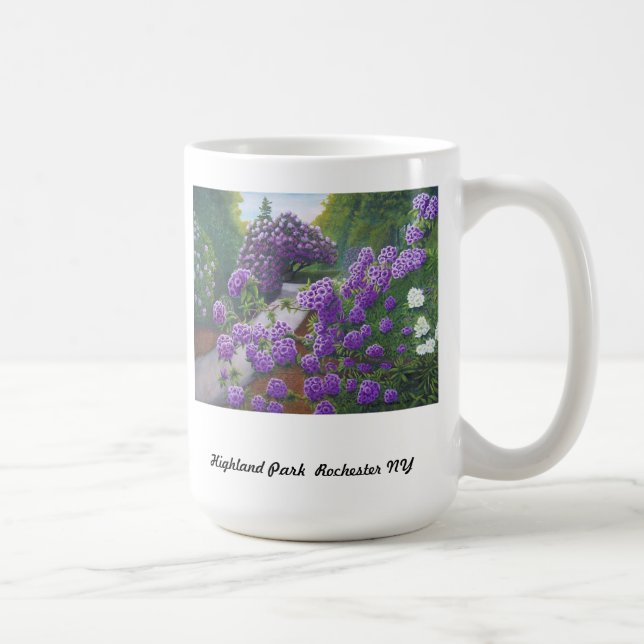 Taza de Highland Park Rochester NY (Derecha)