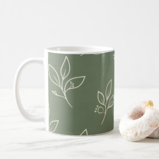 Taza de Hoja Verde | Taza de Café