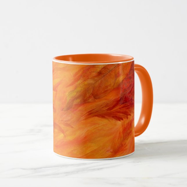 Taza de hojas de otoño (Anverso derecho)
