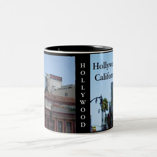 Taza de HOLLYWOOD, CALIFORNIA (Centro)