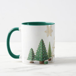taza de hombre de nieve