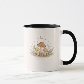 Taza de hongo Cottagecore – Café con estética de h
