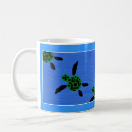Taza de Honu (tortuga de mar)