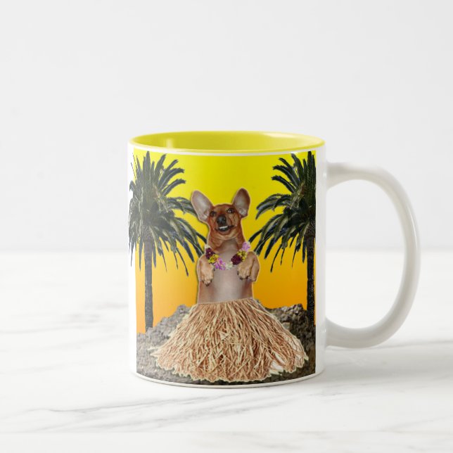 Taza de Hula del Dachshund (Derecha)