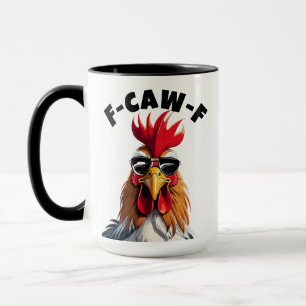 Taza de Humor de Gallo Personalizada - Frases Orgu
