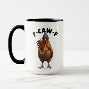 Taza de humor de gallo personalizado - Flippin Quo