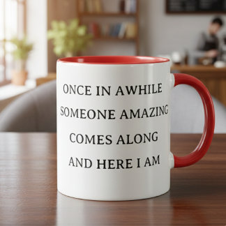 Taza de humor motivacional para uso diario