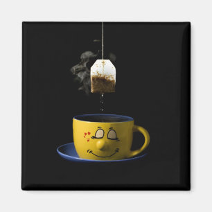 Taza de imán del té