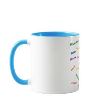 Taza de insultos en yidis