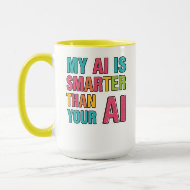 Taza de inteligencia artificial  (Izquierda)