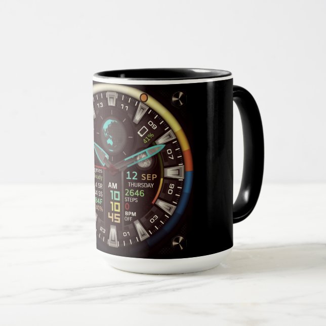 Taza de Investigador de Inteligencia Artificial (I (Anverso derecho)