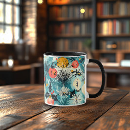 Taza de invierno festiva personalizada - Tiempo de