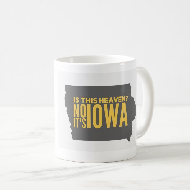 Taza de Iowa = del cielo (Anverso derecho)