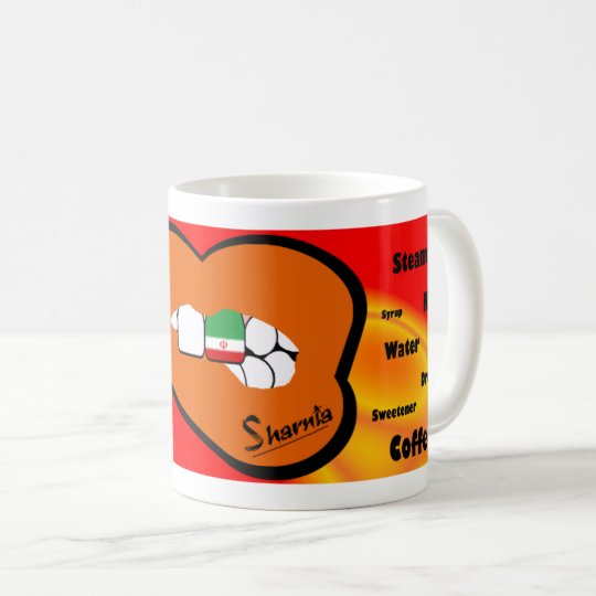 Taza de Irán de los labios de Sharnia (labio