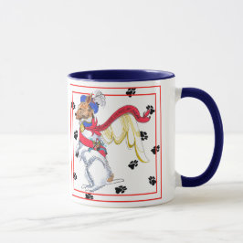 Taza de Jack Russell de los ángeles de Gulliver