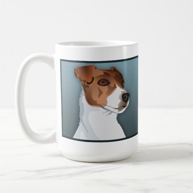 Taza de Jack Russell Terrier (Izquierda)