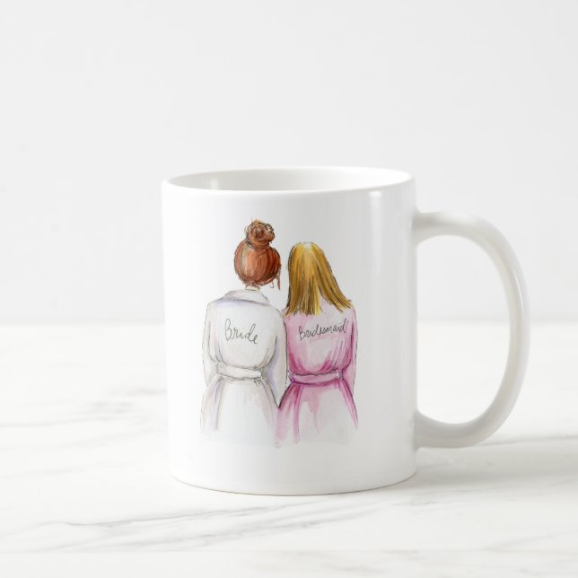 Taza de Jackie M. Custom Bridesmaid (Derecha)
