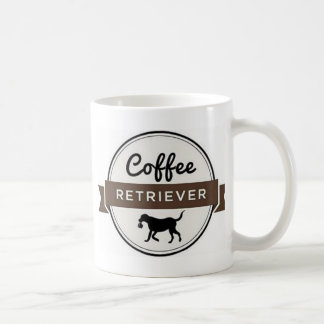 Taza de Java del perro perdiguero del café