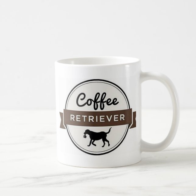 Taza de Java del perro perdiguero del café (Derecha)