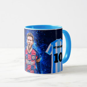 Taza de Jersey Personalizado de Argentina – Fútbol
