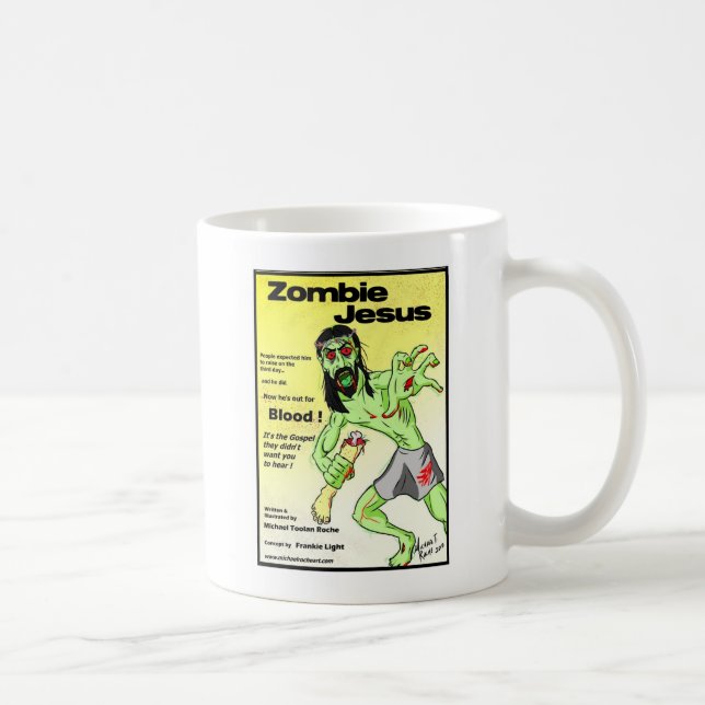 Taza de Jesús del zombi (Derecha)