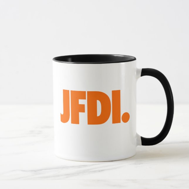Taza de JFDI (11 onzas) (Derecha)