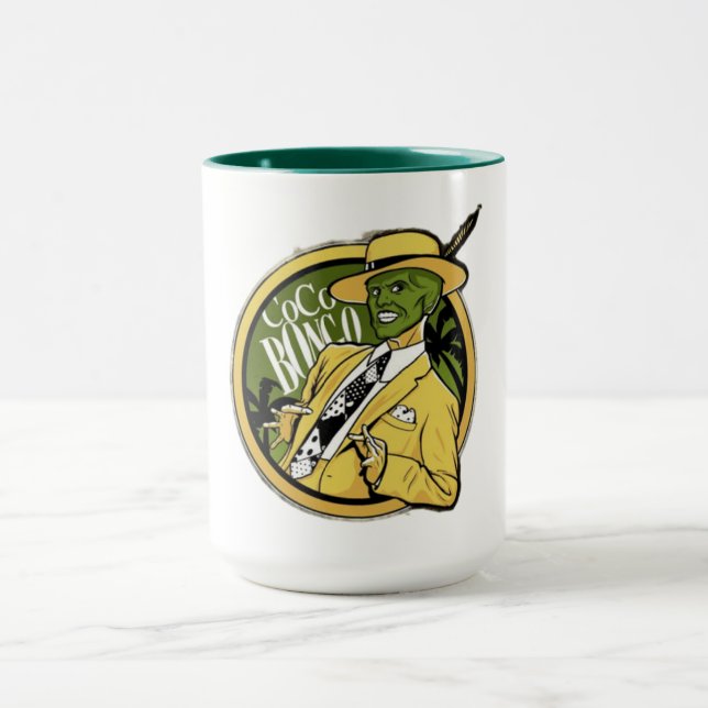 Taza de jim carrey la máscara (Centro)