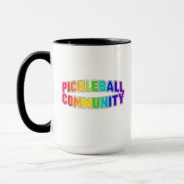 Taza de juegos de pickleball.