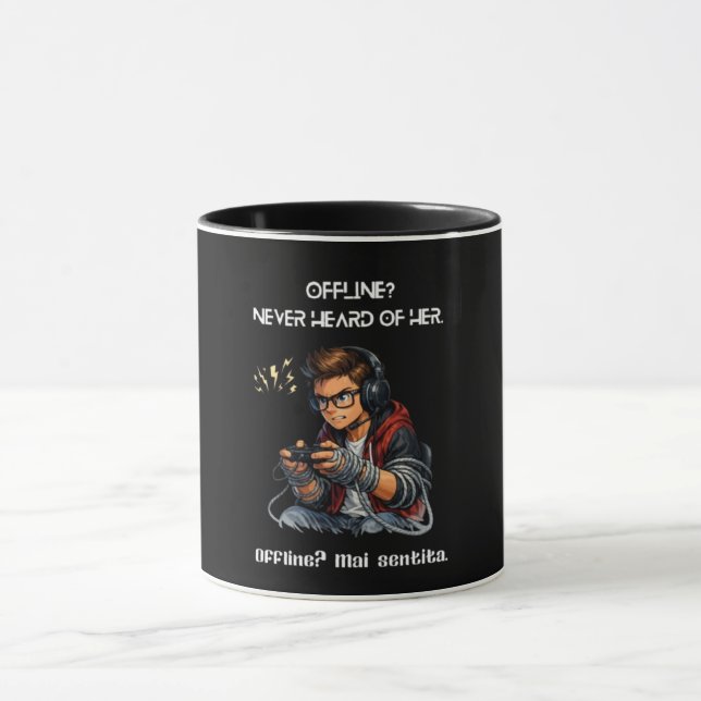 Taza de jugador fuera de línea (Centro)