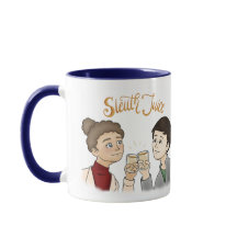 Taza de jugo de detective