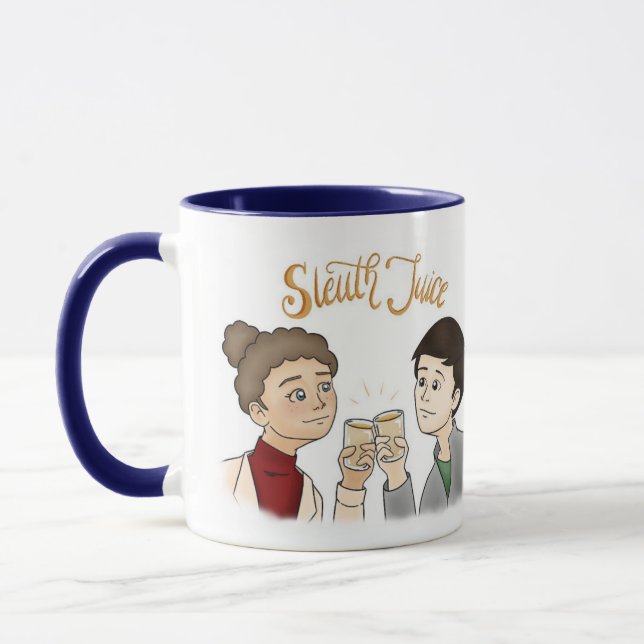 Taza de jugo de detective (Izquierda)