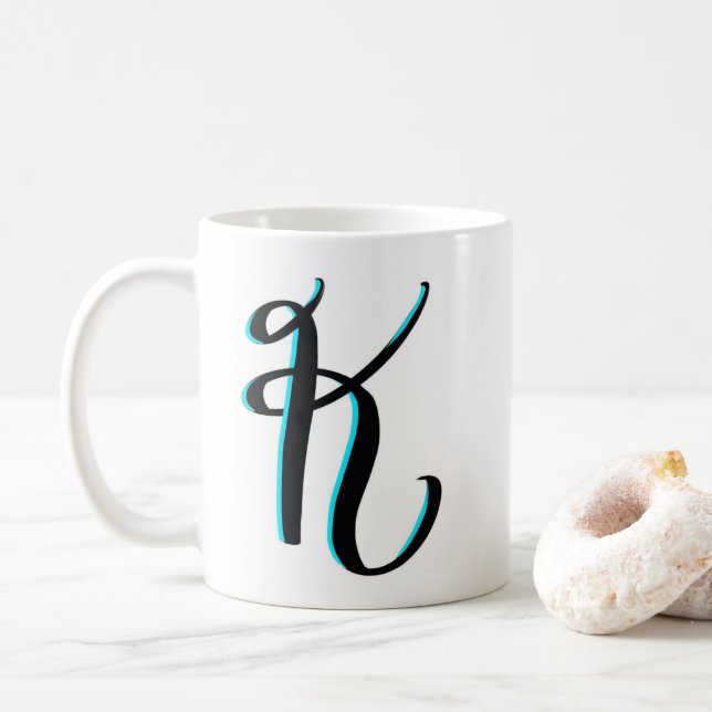 Taza de "K" (Con donut)