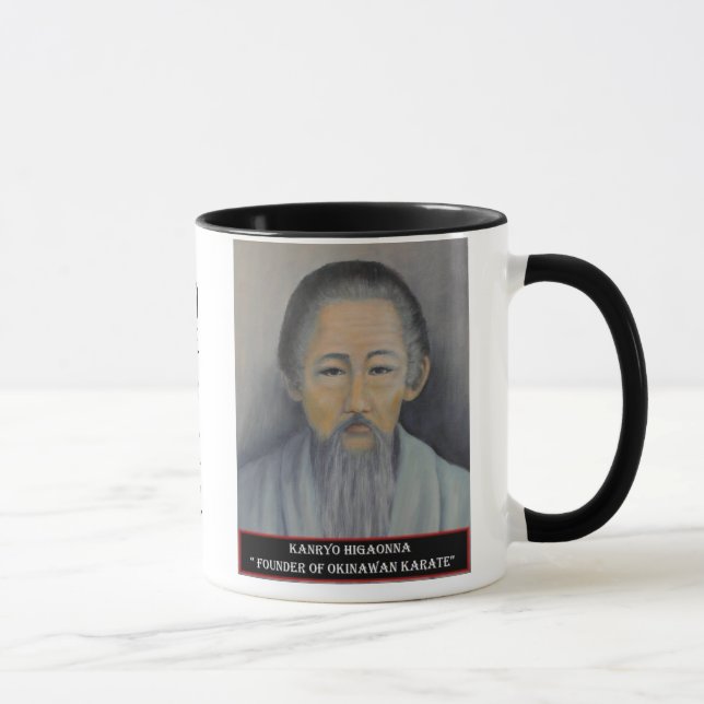 Taza de Kanryo Higaonna (Derecha)