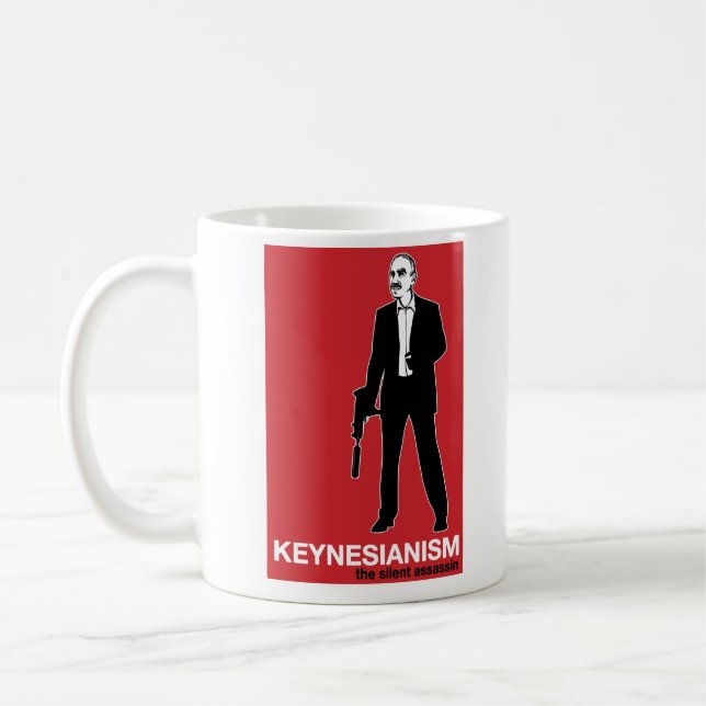 Taza de KeynesianismYour (Izquierda)