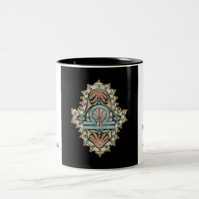 Taza de Khamsa del libra (Centro)