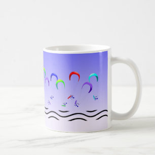 Taza de Kiteboarding Kitesurfing