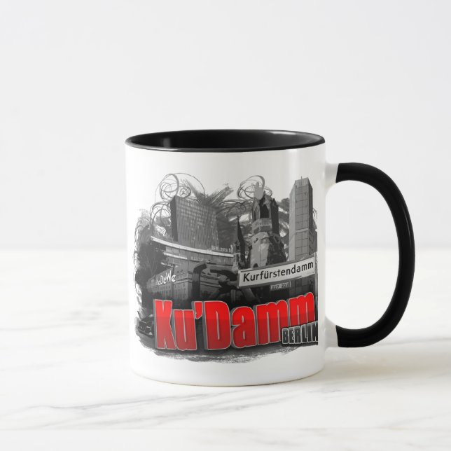 Taza de Kudamm Berlín (Derecha)