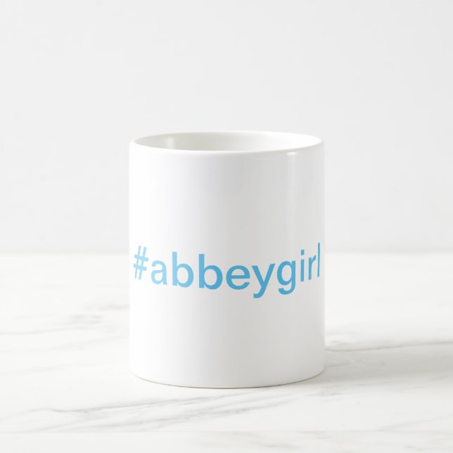 Taza de la abadía de Loretto - #abbeygirl (Centro)