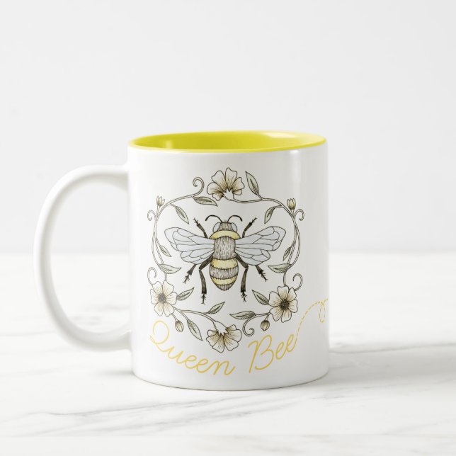 Taza de la abeja reina (Izquierda)