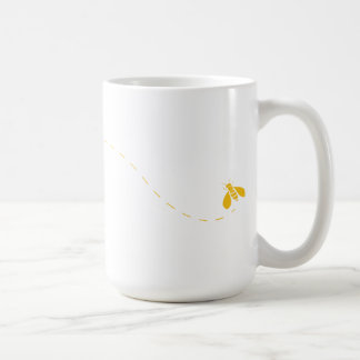 Taza de la abeja y del panal