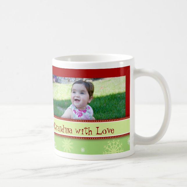Taza de la abuela de las Felices Navidad de los (Derecha)