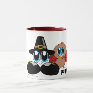 Taza de la acción de gracias de PEQE