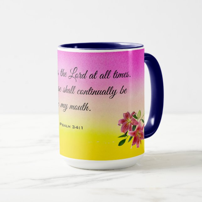 Taza de la "alabanza" (Anverso derecho)