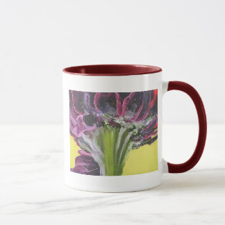 Taza de la antorcha del girasol
