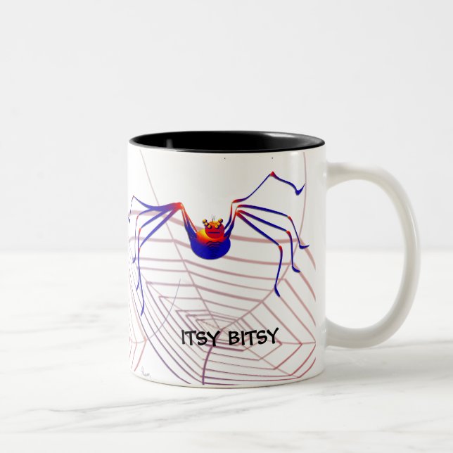 Taza de la araña de Itsy Bitsy (Derecha)