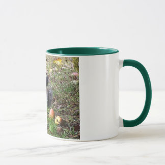 Taza de la ardilla y del animal de Steller Jay